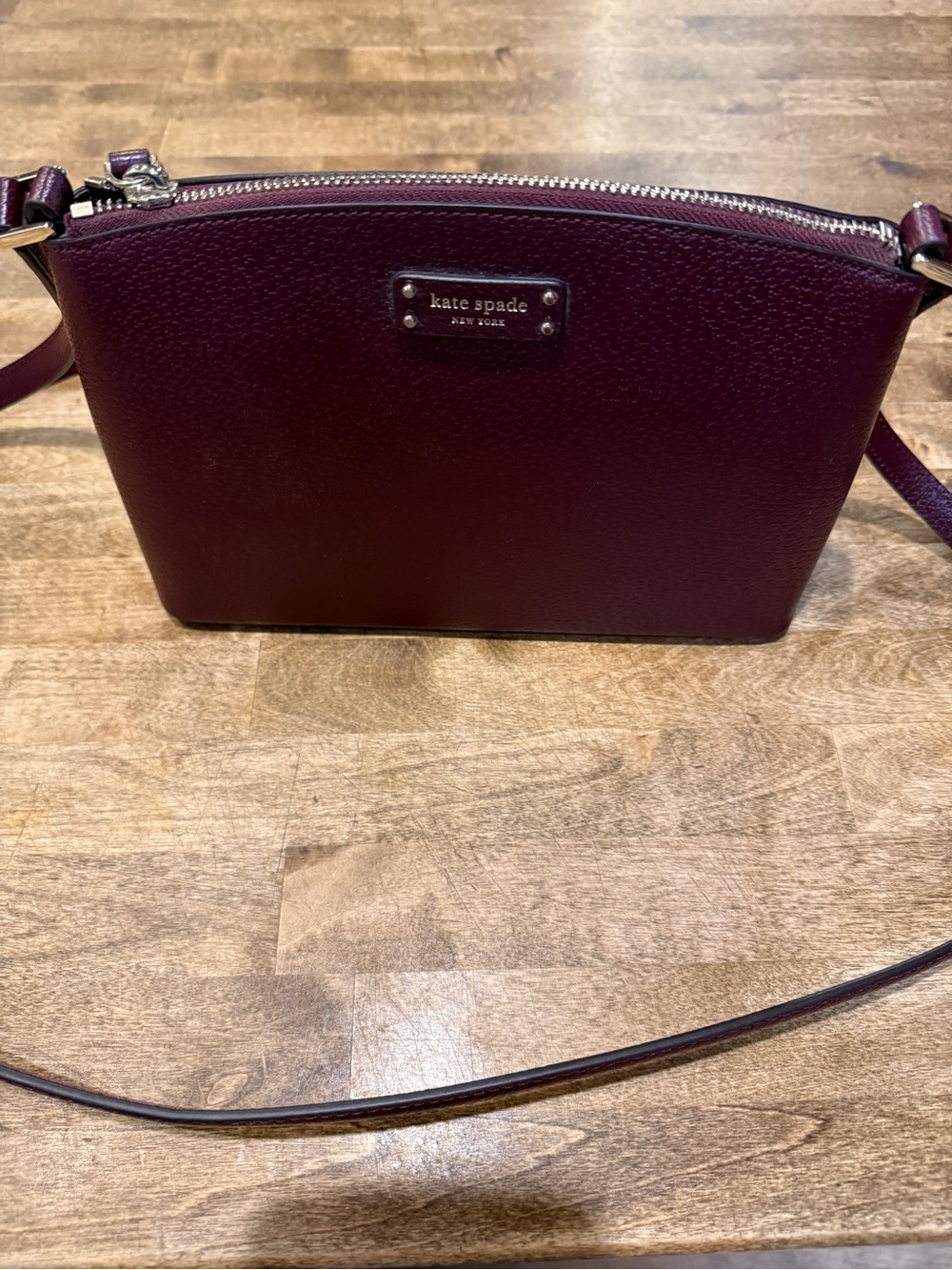 Kate Spade New York Jeanne Crossbody Cherrywood EUC - Picture 12 of 16